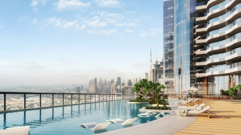 Luxuriöses Apartment in Al Habtoor Tower: traumhafter Meerblick!