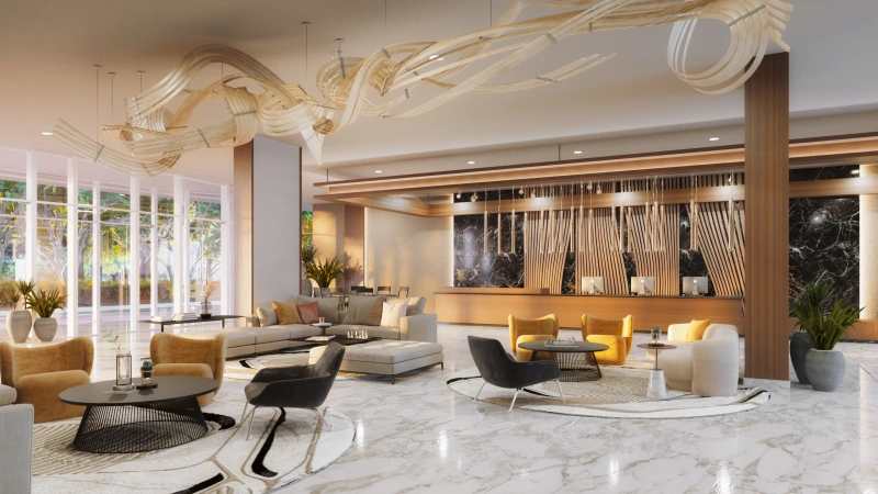 Luxuriöses Apartment in Al Habtoor Tower: traumhafter Meerblick!