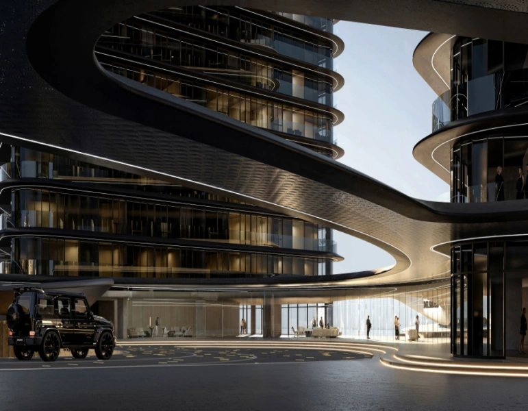 Atemberaubende Vier-Zimmer-Wohnung mit modernem Design