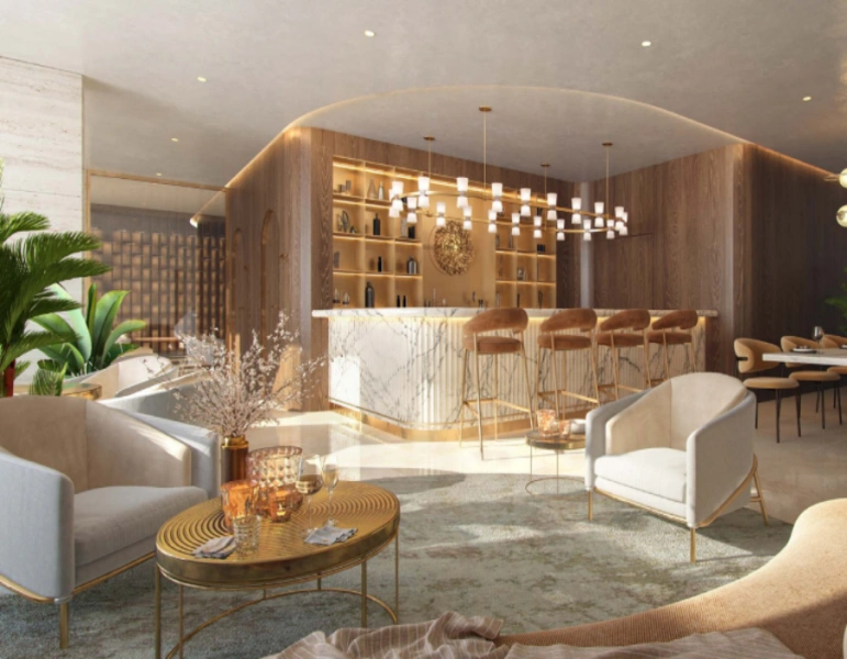 Luxuriöse Vier-Zimmer-Wohnung mit modernem Design