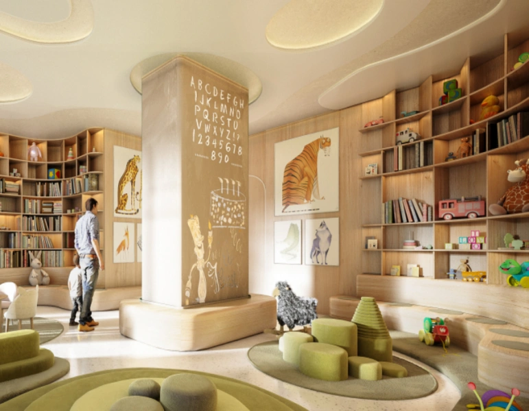 Luxuriöse Vier-Zimmer-Wohnung mit modernem Design