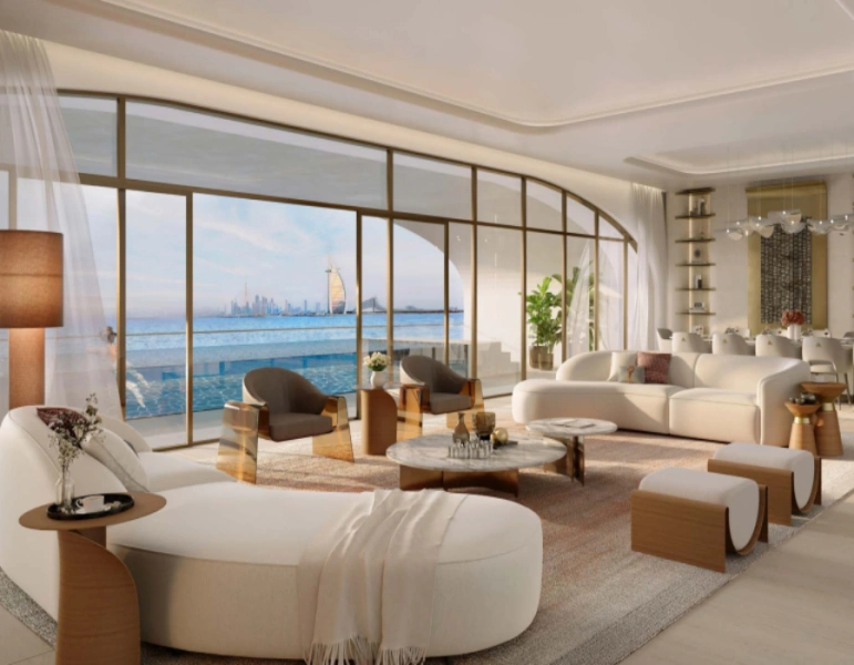 Luxuriöse Vier-Zimmer-Wohnung mit modernem Design