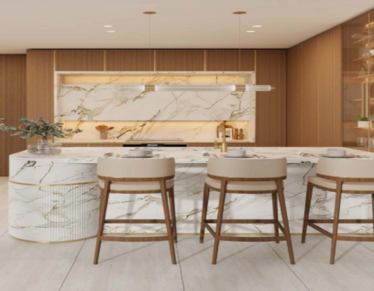 Luxuriöse Vier-Zimmer-Wohnung mit modernem Design