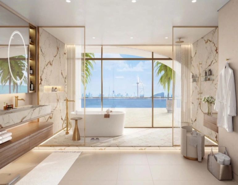 Luxuriöse Vier-Zimmer-Wohnung mit modernem Design