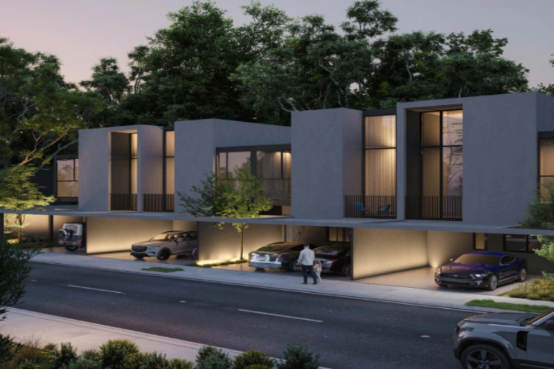 Casa a schiera con tre camere da letto