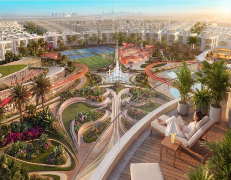 Luxurious Five Bedroom Villa with Maids Room in Modern Design