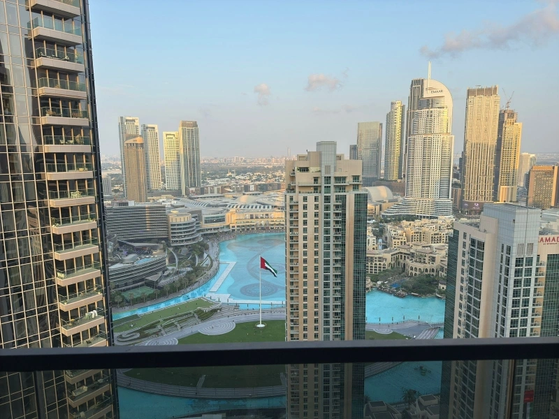 Luxuswohnung mit 3 Schlafzimmern Tower Act 1 in Downtown - atemberaubender Blick auf den Brunnen!