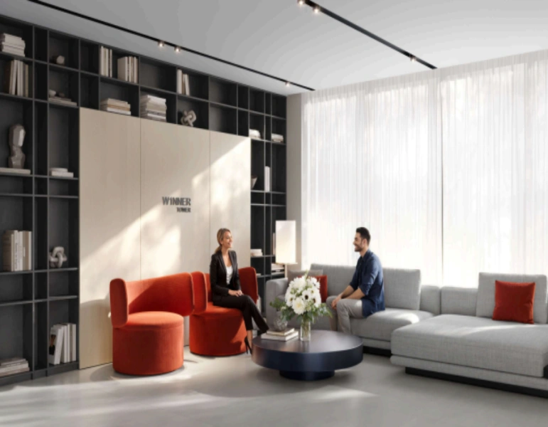 Stilvolle Zwei-Zimmer-Wohnung mit modernem Design