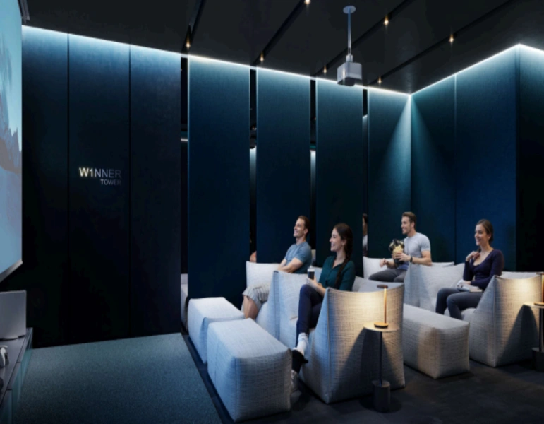 Stilvolle Zwei-Zimmer-Wohnung mit modernem Design