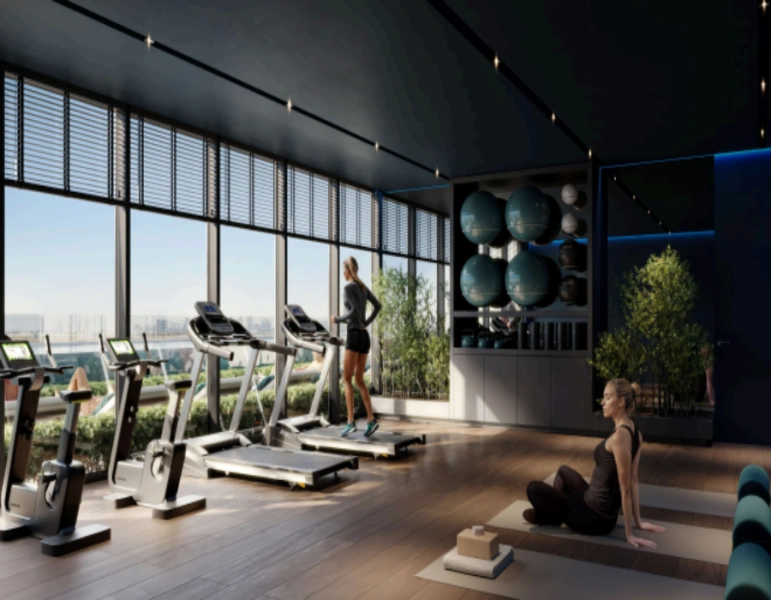 Stilvolle Zwei-Zimmer-Wohnung mit modernem Design