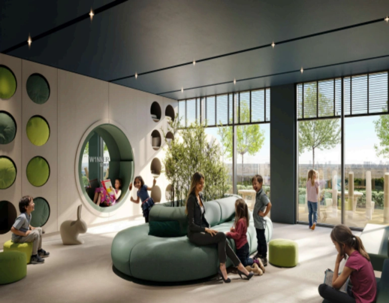 Stilvolle Zwei-Zimmer-Wohnung mit modernem Design