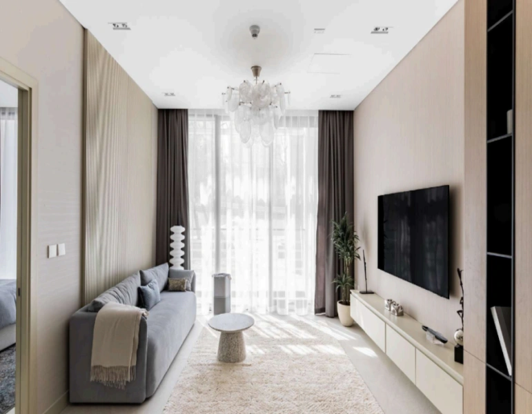 Stilvolle Zwei-Zimmer-Wohnung mit modernem Design