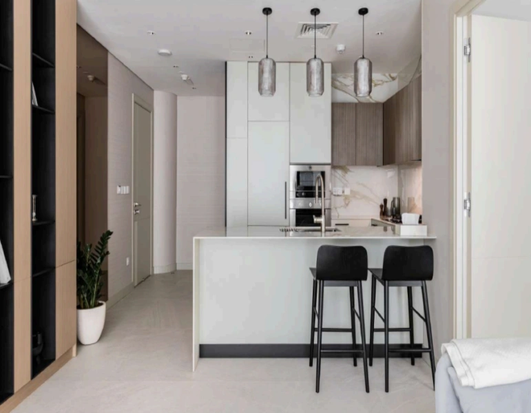 Stilvolle Zwei-Zimmer-Wohnung mit modernem Design