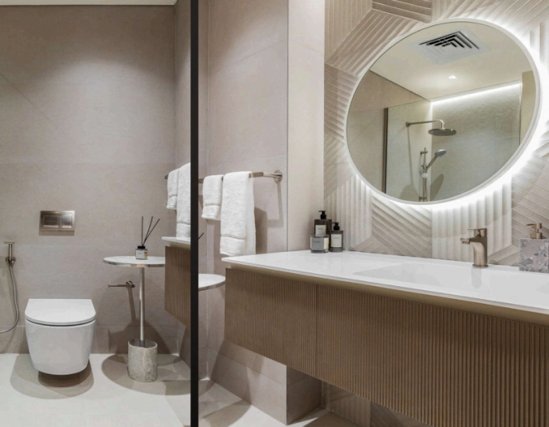 Stilvolle Zwei-Zimmer-Wohnung mit modernem Design