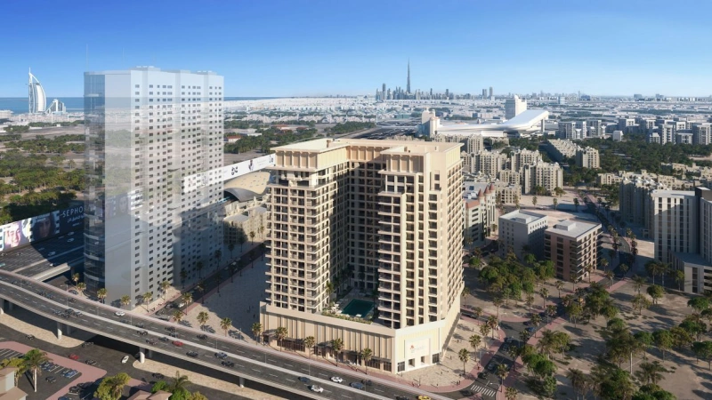 Luxuriöses 2 Schlafzimmer mit Marriott Hotel Residence - Ihr perfektes Zuhause in der Stadt.