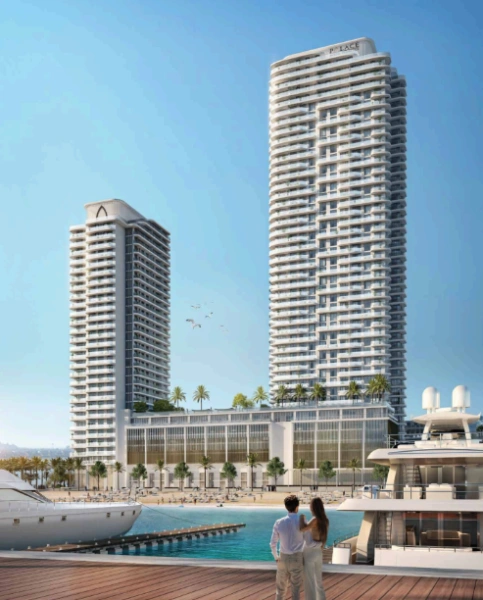 Exklusive Eleganz: Strandfront-Apartment mit 1 Schlafzimmer am Meer