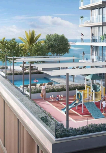 Exklusive Eleganz: Strandfront-Apartment mit 1 Schlafzimmer am Meer