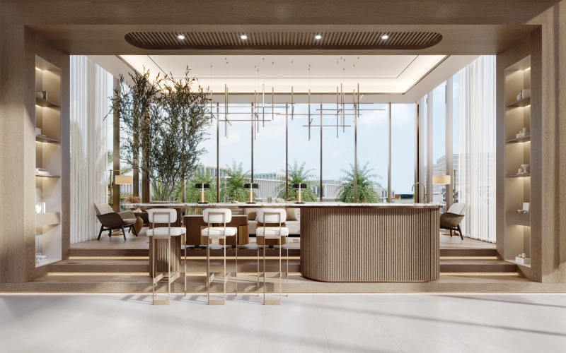 Luxuriöses Apartment mit 3 Schlafzimmern in Resort-Stil Wohnanlage