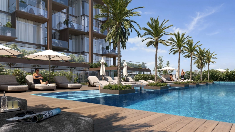 Luxuriöses Apartment mit 3 Schlafzimmern in Resort-Stil Wohnanlage