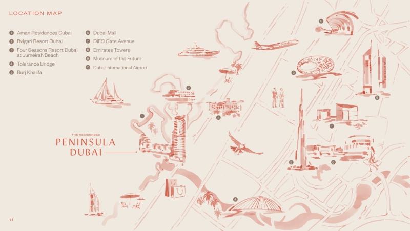 2BR Luxus-Apartment direkt am Strand mit Dienstmädchenzimmer und angeschlossenem Bad