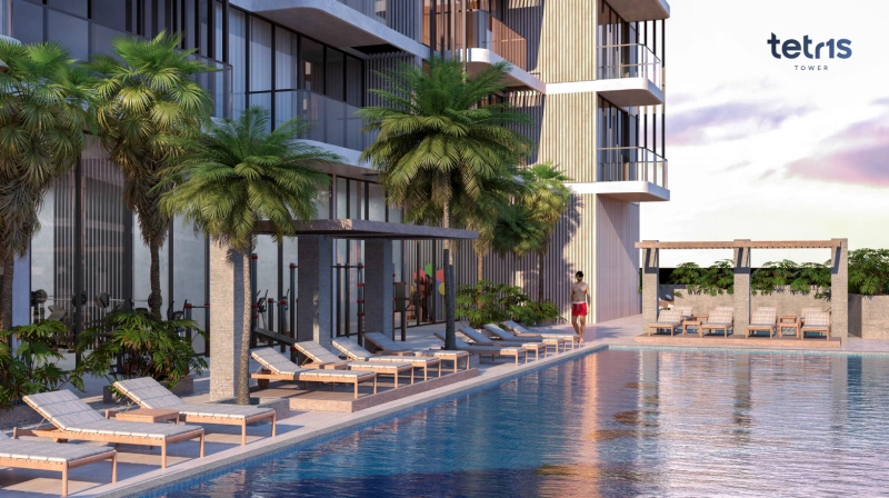 Luxuriöses Apartment mit Infinity-Pool auf dem Dach und am 1. Podest!