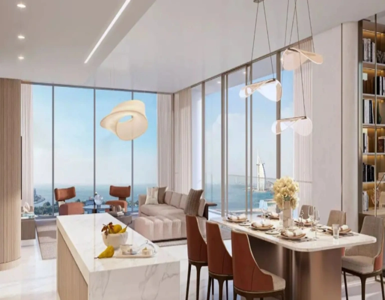 Stilvolles Ein-Zimmer-Apartment mit modernem Design