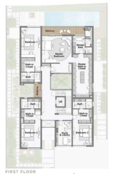 Luxuriöse 6-Zimmer-Villa mit Dachterrasse in exklusiver Lage am Meer