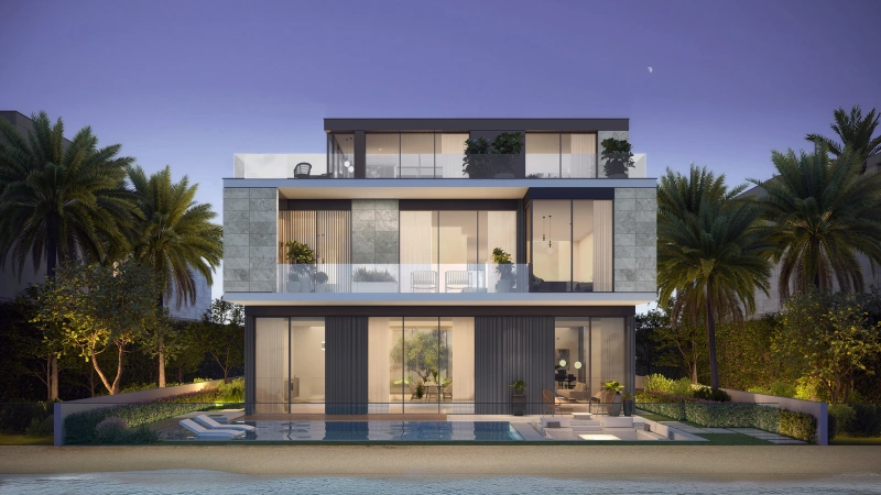 Luxuriöse 6-Zimmer-Villa mit Dachterrasse in exklusiver Lage am Meer