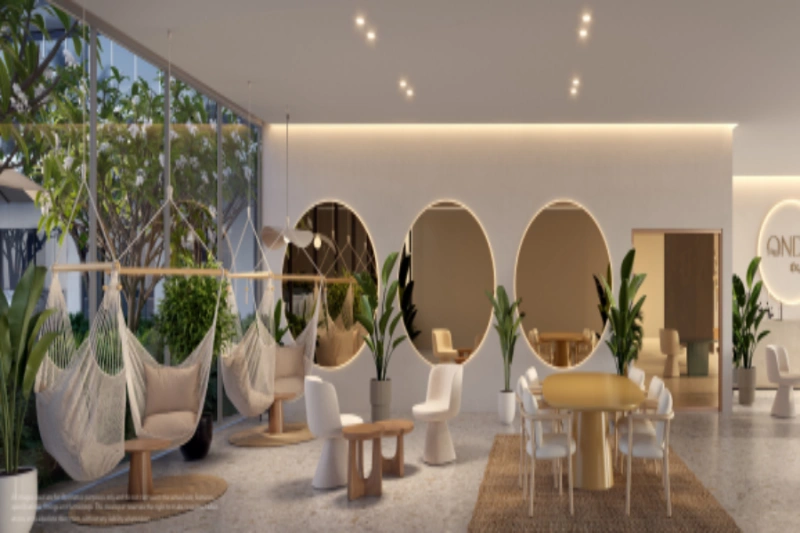 Stilvolles Ein-Zimmer-Apartment mit modernem Design