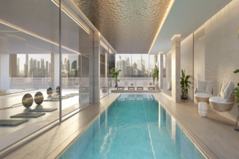 Stilvolles Ein-Zimmer-Apartment mit modernem Design