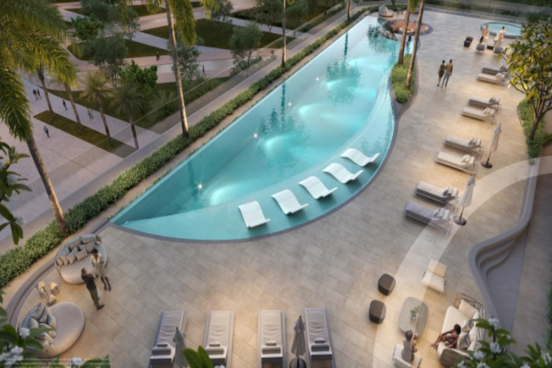 Stilvolles Ein-Zimmer-Apartment mit modernem Design