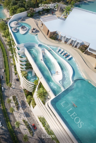 Luxuriöse 2-Zimmer-Oase mit Privat Pool, Beach Sky Dachterrasse