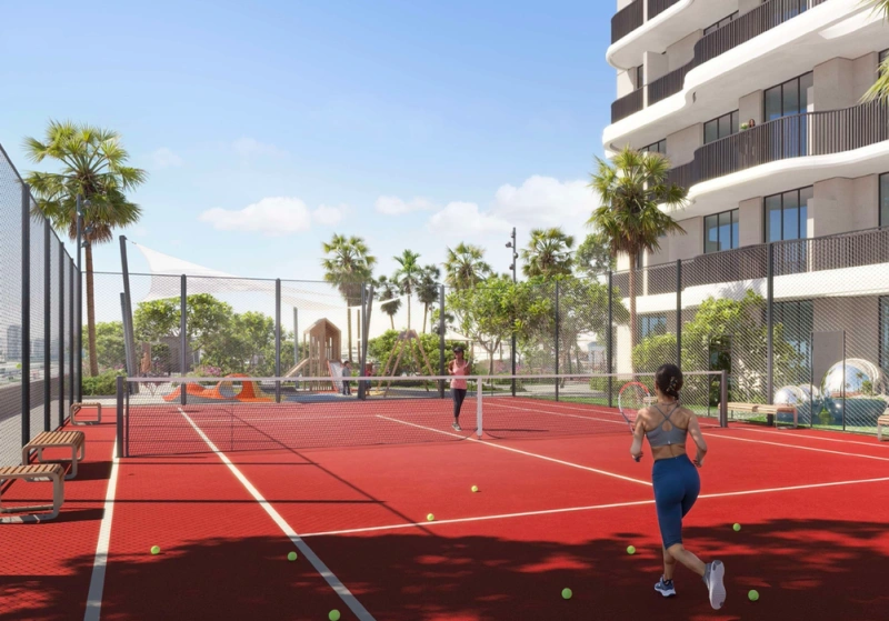 3-Zimmer-Wohnung mit Blick auf die Marina in Jumeirah Village Circle. Großzügiges Layout für maximalen Komfort.