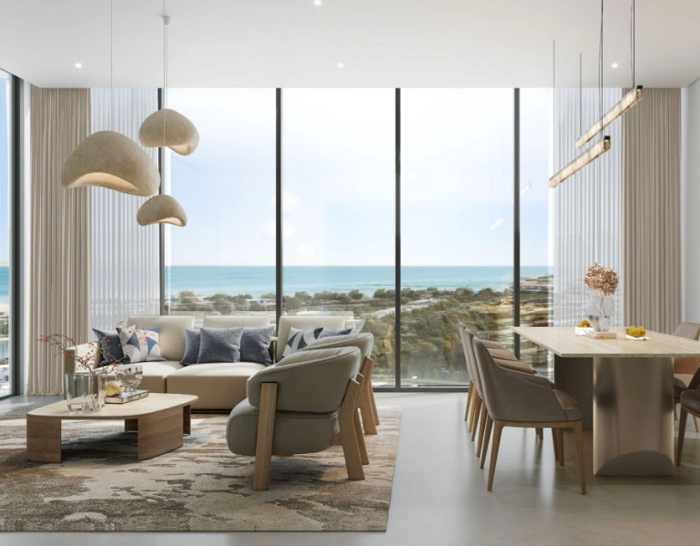 Elegantes Wohnen direkt am Strand in dieser 1-Schlafzimmer-Wohnung