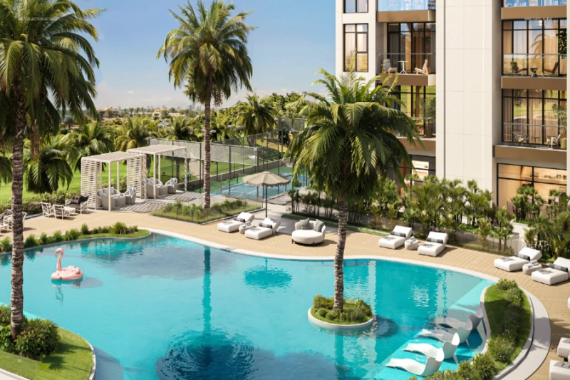 Zeitgenössisches Studio-Apartment mit modernem Design