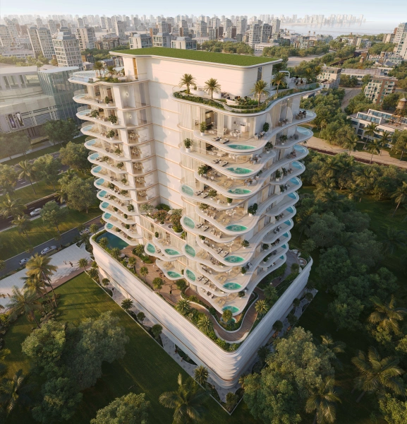 Elegantes 1-Schlafzimmer Apartment mit Privat Pool und atemberaubendem Meerblick