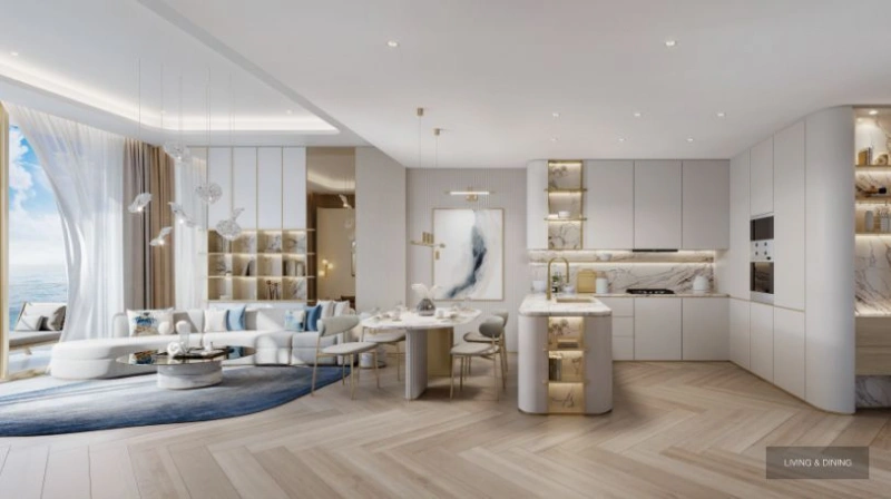 Elegantes 1-Schlafzimmer Apartment mit Privat Pool und atemberaubendem Meerblick