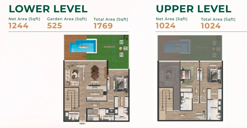 Traumhaftes Stadthaus mit 3 Schlafzimmern, Dachzimmer mit Bad und Möbeln!