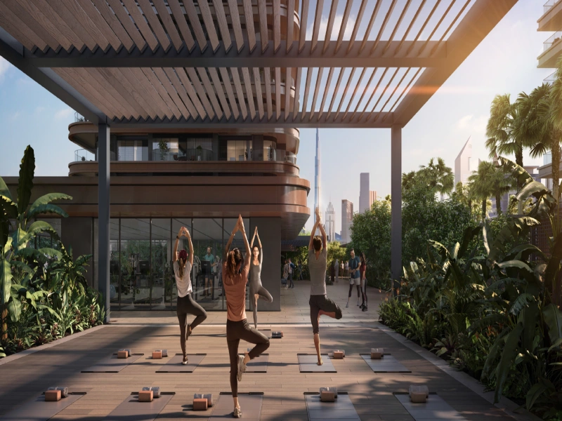 Exklusive 2-Zimmer Luxuswohnung mit atemberaubendem Stadtblick auf hohem Stockwerk