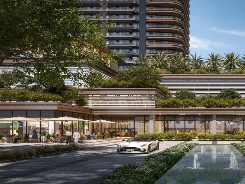 Exklusive 2-Zimmer Luxuswohnung mit atemberaubendem Stadtblick auf hohem Stockwerk