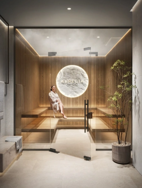 appartement de 2 chambres à coucher dans "AUREL1A RESIDENCE"