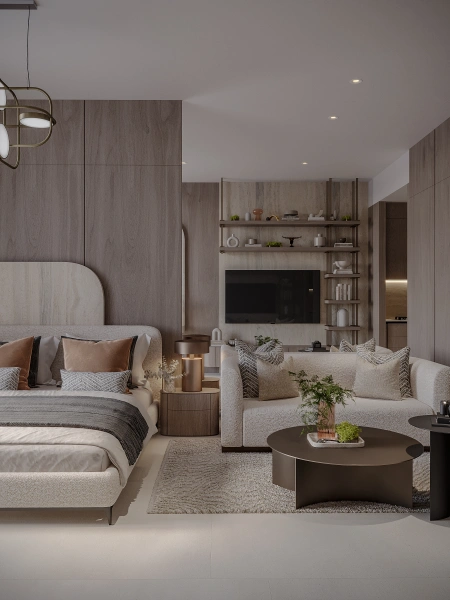 Luxuriöses Studio mit Rooftop-Pool und voll möbliertem Interieur in bester Lage!