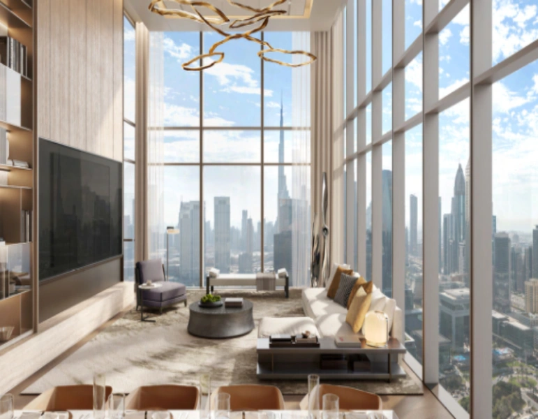 Stilvolle Drei-Zimmer-Wohnung mit modernem Design