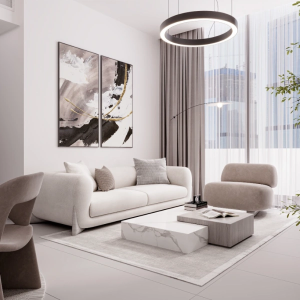 1-Schlafzimmer-Wohnung in "EVERGR1N HOUSE 4"