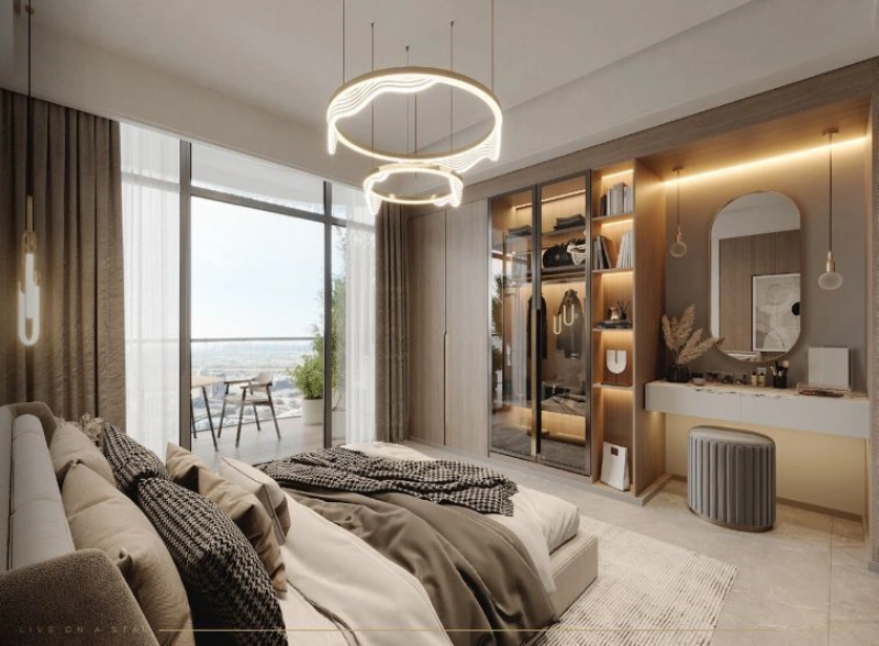 Modernes 2-Zimmer-Apartment mit privatem Pool in bester Lage von JVC - Luxus pur!