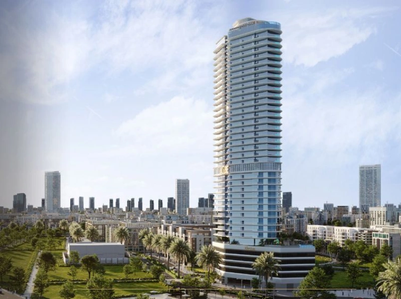 Modernes 2-Zimmer-Apartment mit privatem Pool in bester Lage von JVC - Luxus pur!