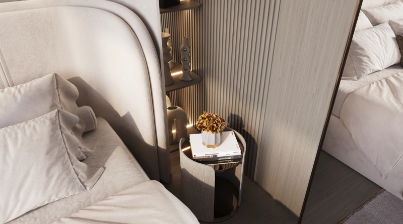 Modernes Studio mit Pool und Jacuzzi in exklusivem Ambiente