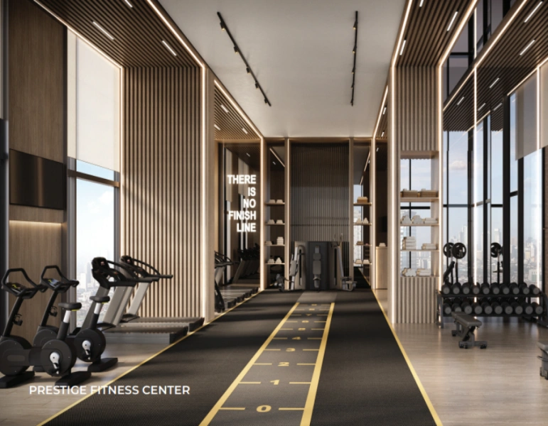 Elegante appartamento con tre camere da letto dal design moderno