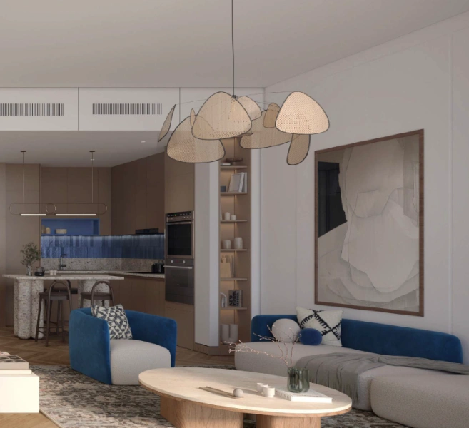 Luxuriöse 2-Zimmer-Wohnung in einer fantastischen Gemeinschaft mit tollen Annehmlichkeiten