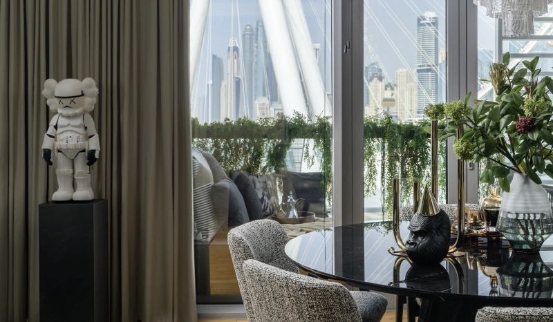 Exklusives 4-Schlafzimmer-Zimmer mit Meerblick in Ain, Palm und JBR